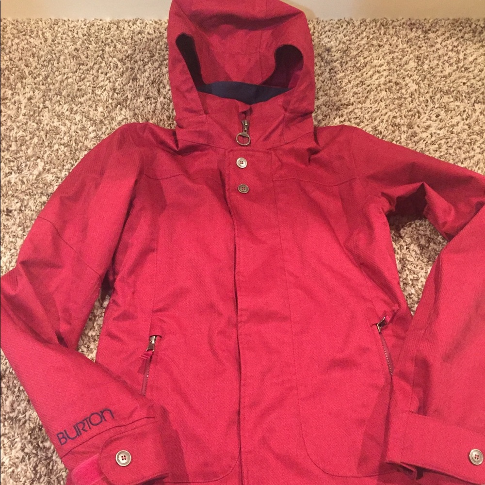Burton pink coat